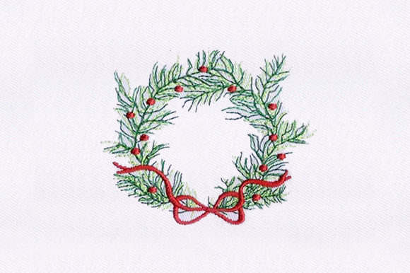 Cherry Wreath Embroidery Review