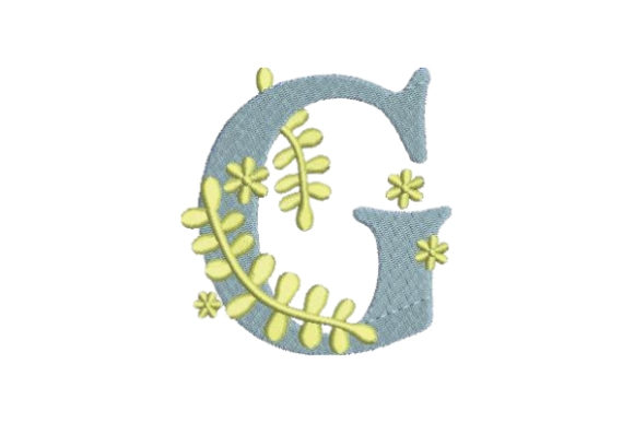 Floral Alphabet G Review