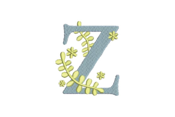 Floral Alphabet Z Review
