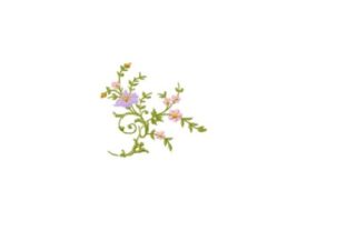 Floral Embroidery for Seasonal Projects