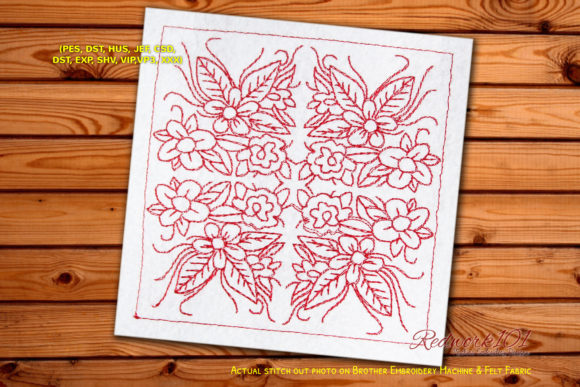 Floral Quilt Block Review