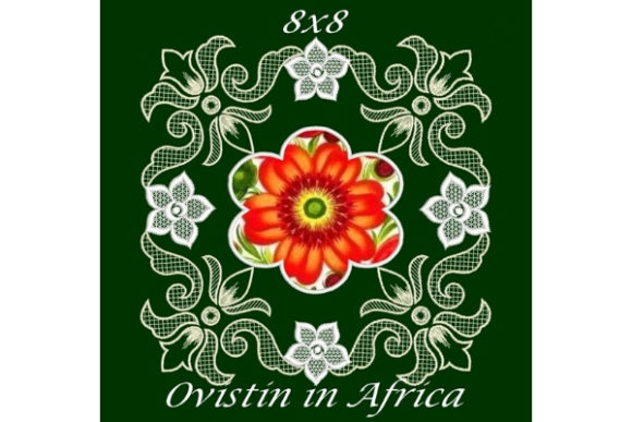 Lofty Floral Satin Applique Quilt Block