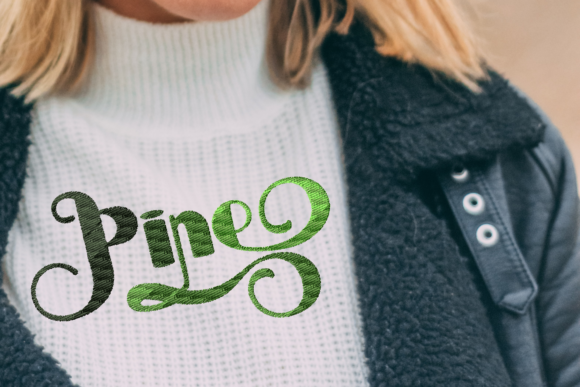 Pine Lettering Embroidery Review