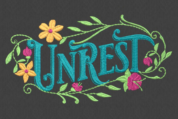 Unrest: Vintage Edge for Embroidery Projects